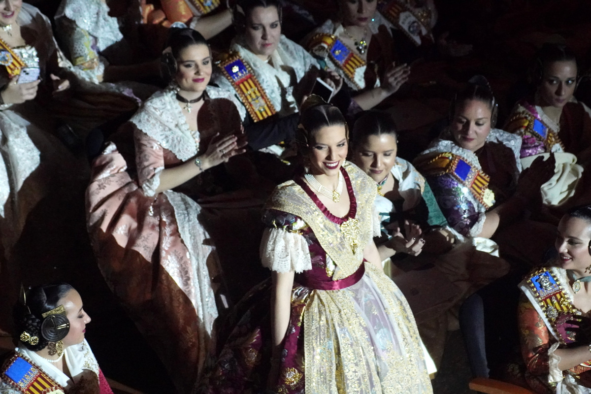 Exaltación de María Estela Arlandis como Fallera Mayor de Valencia 2024